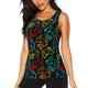 thumbnail image 1 of Balery Play Game Start Camiseta sin mangas estampada ligera para mujer, tops de entrenamiento sin mangas, camisetas de yoga transpirables de secado rápido.-X-Large, 1 of 7