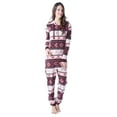 thumbnail image 3 of Richie House Women's Soft and Warm Fleece Jumpsuit RHW2787, 3 of 5
