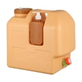 thumbnail image 2 of figatia Water Container with Faucet Bucket with Soap Dispenser Drinking Water Jug Can for Camping BBQ Handwashing Hiking Self Driving 30L, 2 of 8