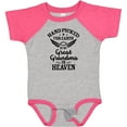 thumbnail image 3 of Inktastic Handpicked for Earth by My Great Grandma in Heaven Boys or Girls Baby Bodysuit, 3 of 5
