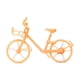 thumbnail image 2 of Juguetes modelo de bicicleta 1/64, modelo de bicicleta en miniatura de resina para mesa de arena, ferrocarriles, accesorio de foto, decoración de jugu Bicicleta compartida Hugo escena de bicicleta en miniatura, 2 of 10