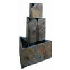 Kenroy Home Stacked Triangles Outdoor Floor Fountain