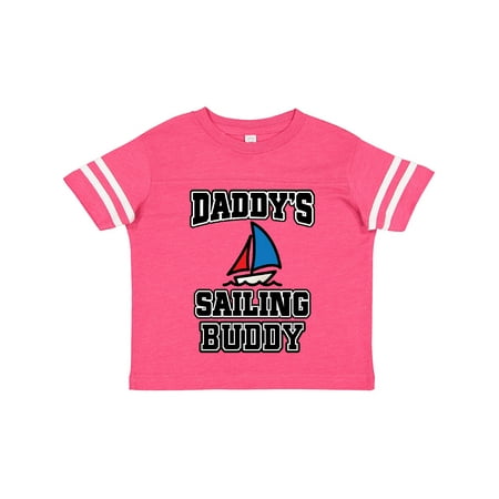 

Inktastic Daddy Sailing Buddy Sailboat Boys or Girls Toddler T-Shirt