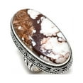 thumbnail image 2 of Wild Horse Handmade 925 Sterling Silver Gift Jewelry Ring Size 6, 2 of 2