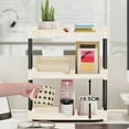 thumbnail image 5 of Nilvkv 3-Layer Shelf Organizer Multifunctional Desktop Storage Rack for Office and Home(11.81x6.69x13.98in), 5 of 6