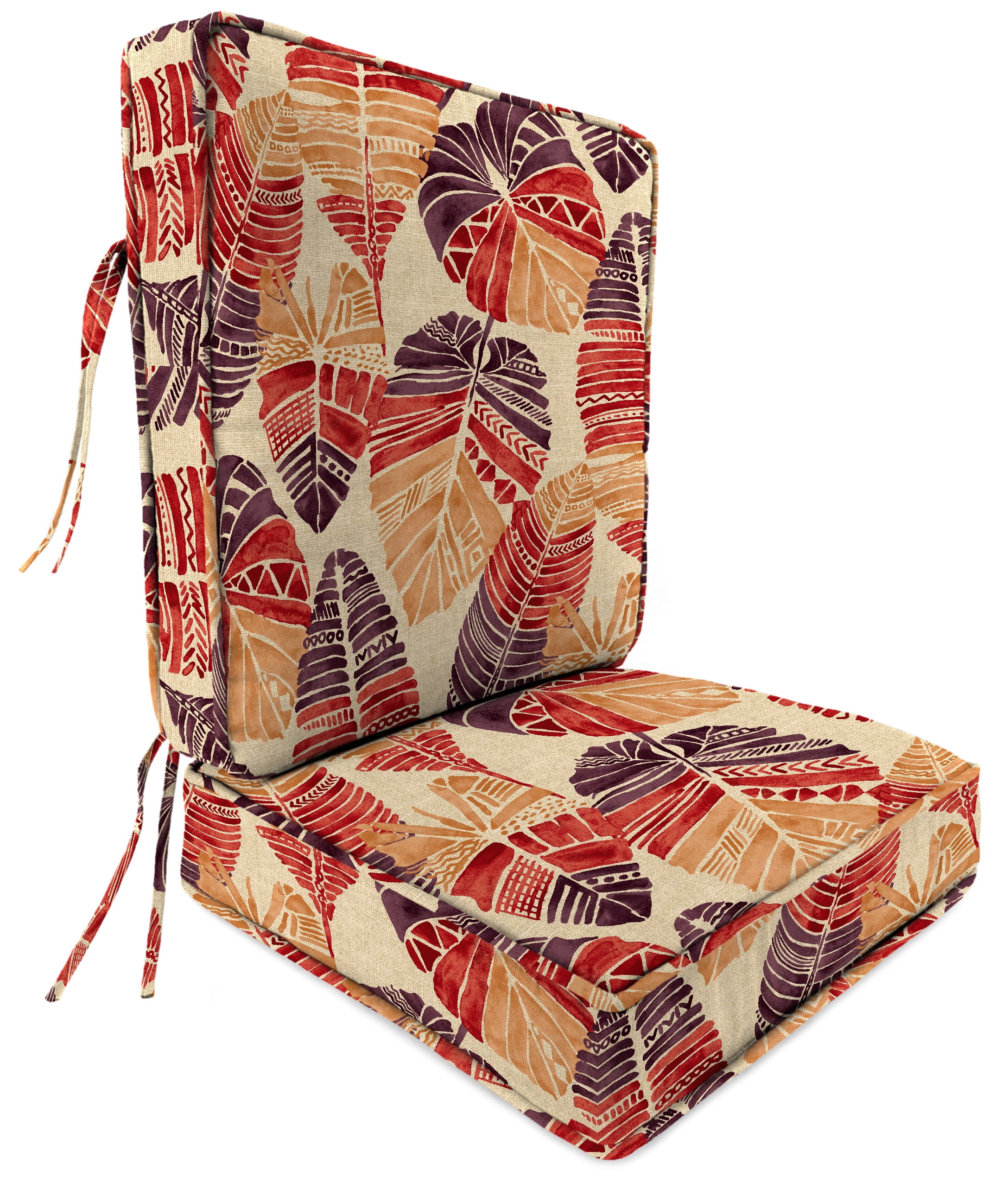 Jordan Manufacturing 22" x 45" Multicolor Rectangle DeepSeat Outdoor