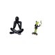 thumbnail image 5 of Escultura Abstracta De Rana Camarera, Figura Decorativa De Animal, Adorno Coleccionable Moderno Para Sala De Estar, Estantería, Chimenea, Entrada, Decoración Del Hogar., 5 of 8