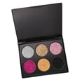 thumbnail image 2 of profesion 6 Color Glitter Eyeshadow Shadow Cosmetic Shimmer Set UN, 2 of 9