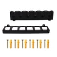 thumbnail image 1 of facefd Wall Mounted Pool Rack Detachable Billiards Stick Display Holder with Screws Table Balls Anti-scratched Bracket Outdoor, 1 of 5