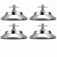 thumbnail image 1 of Billiard Table Adjustable Levelers Furniture Levelling feet 4pcs Metal Table Height Raisers, 1 of 4