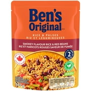 Riz et haricots rouges à saveur de fumée Rice & Pulses de marque Ben's Original, 240 g