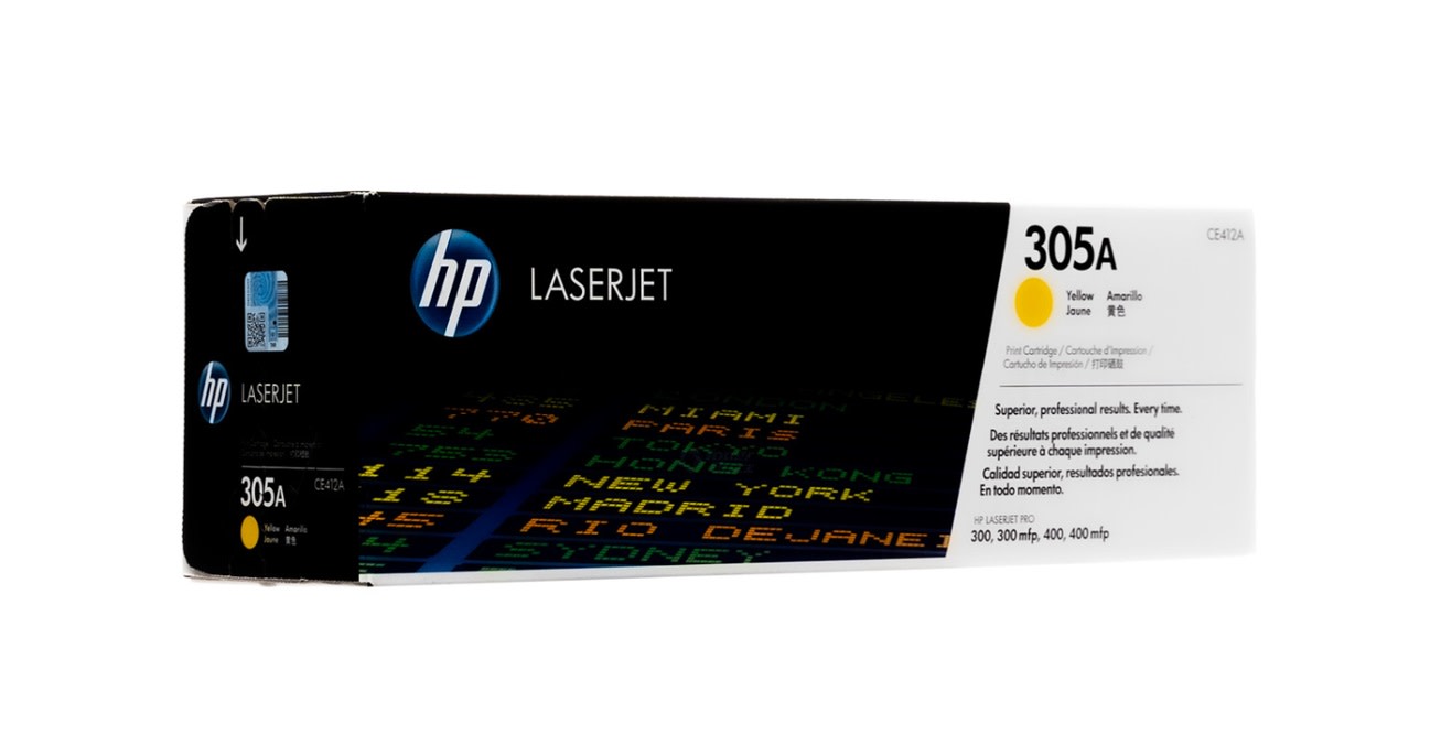 HP 305A (CE412A) Toner Cartridge, Yellow - image 3 of 5
