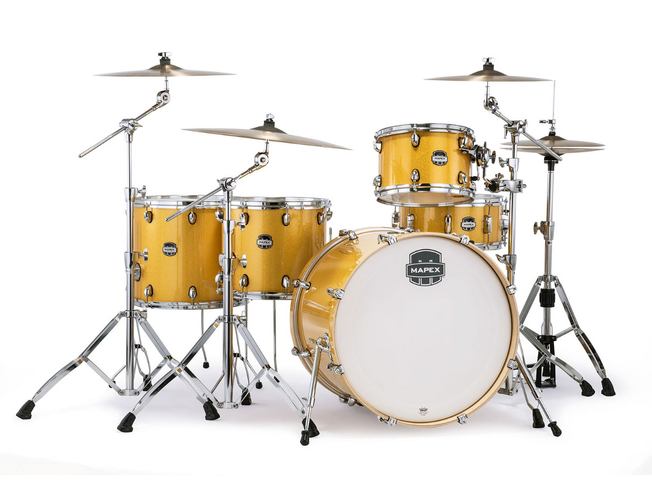 MAPPON REED オクタリアン　5本セット Mapex Saturn SR628XU 5-piece Studioease Shell Pack - Satin Black