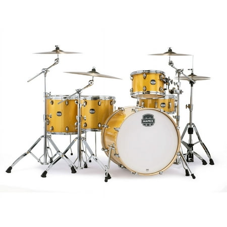Mapex Mars Birch 5 Piece Rock Shell Pack in Sunflower Sparkle