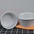 thumbnail image 2 of Wholesale Aluminum Round Cake Pans with Fixed Bottom - 4-10 Inch Sizes for Baking, Durable & Portable, Ideal for Bakeries and Frequent Bakers (8 Inch Included), 2 of 5