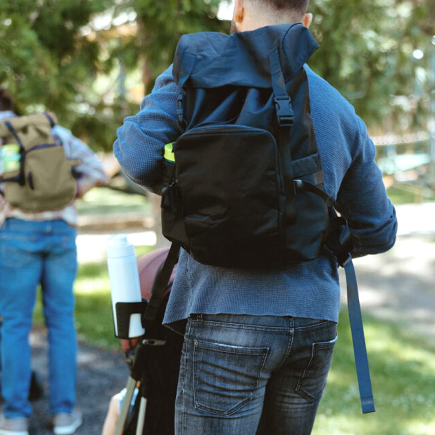 Colugo Parent Diaper Backpack, Black