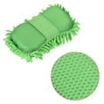thumbnail image 4 of Unique Bargains Gants de Nettoyage en Microfibre Chenille, Vert, 4 of 5