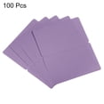 thumbnail image 3 of Unique Bargains Blank Greeting Cards,100pack Favor Decor Foldable Card ,Purple Pearlescent Paper, 3 of 5