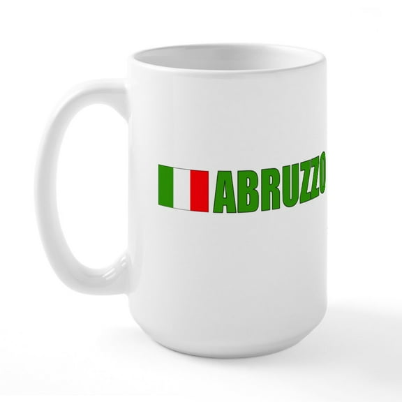 CafePress - Abruzzo, Italy Large Mug - 15 oz Ceramic Large White Novelty Mug