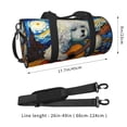 thumbnail image 2 of Easygdp Dog Guitar Starry Night Bolsa de Viaje, Bolsa de Mano, Bolsa de Gimnasio, Bolsa de Equipaje para Viaje, 2 of 6