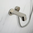 thumbnail image 6 of Lexora LSS13011BN 8 in. Luviah Round Rain Shower & Handheld Set, Brushed Nickel, 6 of 10