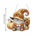 thumbnail image 3 of Dmlowu Pearl Art Kits for Adults, 8in Thanksgiving Hanging DIY Diamond Art Kits, Handmade Fall Decorations for Home Wall Window Door, 3 of 5