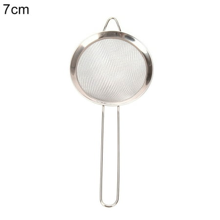 

Meizhencang Broadside Stainless Steel Flour Sieve Oil Colander Soybean Milk Filter Home Tool