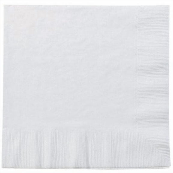 EcoQuality White Luncheon Napkin Party, Dispenser Napkin Refill, Everyday Napkins, Perfect for Restaurants, Diners, Bodegas & Home (60)