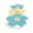 Sky Blue, variant on Floral Bedside Runner Rug 50x160cm Non-Slip Soft Plush Carpet For Living Room Bedroom Hallway Sea Salt Blue