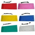 thumbnail image 4 of NIBOLOG 85 Keys USB Wired Waterproof Folding Silicone Keyboard for PC Laptop Notebook, 4 of 8