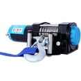 thumbnail image 2 of , ATV/UTV Winch- 12 V 3500LBS Electric Winch with Steel Cable, Wire and Wireless Remote Control, Roller Fairlead, Black ,Steel ,, 2 of 16