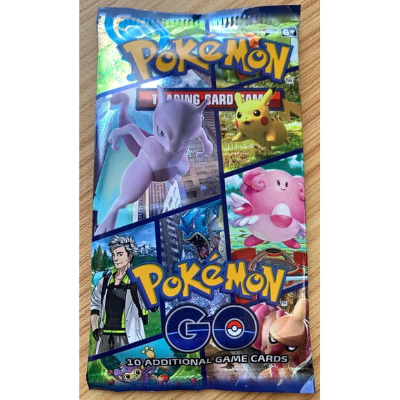 Paquete de refuerzo de cartas coleccionables Pokémon TCG Pokémon GO Expansion