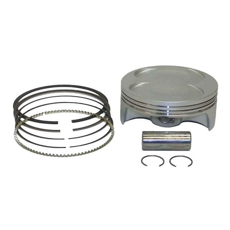 OEM Grade Piston Kit Size B 96.96mm Compatible with Yamaha YZ450F 2010 2011 2012 2013 449cc Liquid-Cooled 4-Stroke DOHC 4-Valve Single-Cylinder Motocross Off-Road MX 33D-11631-00-00
