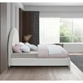 thumbnail image 5 of Meridian Furniture Milo Cream Fabric King Bed, 5 of 7