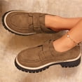 thumbnail image 6 of Xucatan Womens Loafers Shoes Platform Chunky Penny Loafer Lug Sole Comfortable Slip On Work Office Business Casual Dress Shoes Gift, 6 of 9