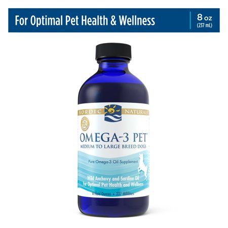 UPC: 0768990505041 | Nordic Naturals Omega-3 Pet  Liquid  Medium to Large Breed Dogs  8 Oz