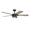 thumbnail image 4 of Westinghouse Morris 52" Indoor Ceiling Fan with Dimmable LED Light Fixture - Iron, 4 of 5