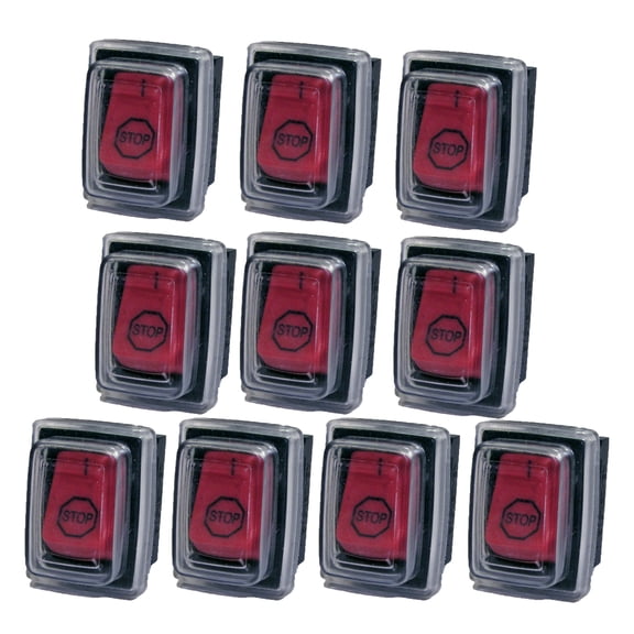Ryobi Homelite Trimmer (10 Pack) Replacement Momentary Switch - 760700001-10PK