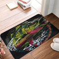 thumbnail image 4 of Fotbe bass Pattern Extra Durable Door Mat - Dirt Trapping Outdoor Welcome Mats - Non-Slip Outdoor Door Mats - Low Profile Front Door Mat - Indoor (16" x 24"), 4 of 7