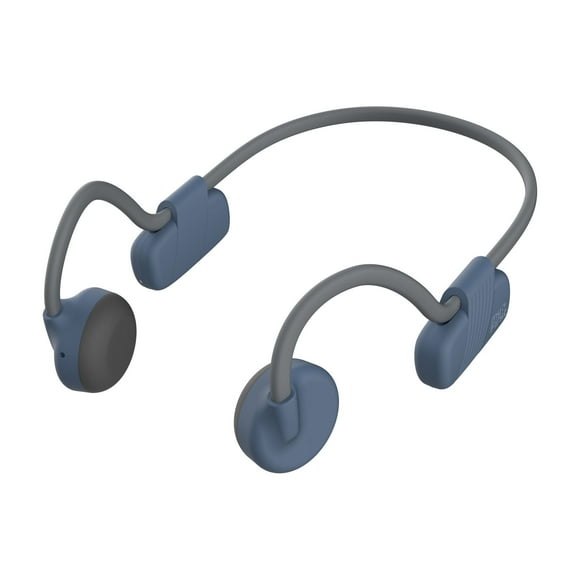 myFirst Kids Airwaves Wireless Open-Ear Headphones - Safe Listening, Long Battery Life, New - Blue