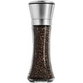 thumbnail image 2 of Salt and Pepper Grinder Set Combo - Black Pepper,Herb Shakers Mill Refillable Manual - Stainless Steel Lid - Adjustable Coarseness - Glass Material- Fits in Home,Kitchen,Barbecue, 2 of 8
