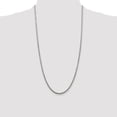 thumbnail image 5 of Auriga Fine Jewelry 925 Sterling Silver 2.5 mm Solid Rope Chain Necklace for Women 28", 5 of 8