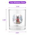 thumbnail image 5 of Playful Doberman Pinscher Welcomes Winter Snowy Day with Cardinal Bird 11oz Whiskey Glass Mug Doberman Dog Lover Gifts Whiskey Cocktail Glasses Cup - 2017, 5 of 5