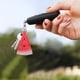 thumbnail image 1 of Llavero de sandía | Diseño de fruta adorable, metal duradero | Amuleto divertido para mochila o bolso, rojo-verde vibrante, regalo único para amigos, adultos | 1-Pack, 1 of 8