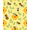Yellow, Pattern 3, variant on ODIKA 8' Machine Washable Non-Slip Area Rug, Whimsical Garden Scene with Playful Bees and Abstract Floral High Traffic Rug, Yellow, 301475