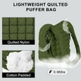 thumbnail image 6 of Kwuty Puffer Tote Bag for Women Large Quilted Puffy Lightweight Carryall Crossbody Tote Bag for Women, 6 of 7