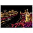 thumbnail image 2 of Iumwxz Colorful City Series City Night Scene Scratch Paintings Scenery Around The World Scratch Paintings Birthday Gifts Holiday Gifts Toys Christmas home decor christmas clearance outdoors indoor, 2 of 5