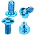 thumbnail image 2 of CTIRCHIU 1 Box/12PCS Titanium Steel Brake Pad Screws Brake Fixing Screws Durable Screws for Mountain Bike (Blue), 2 of 7