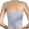 thumbnail image 3 of LLYwey Wirefree Bras for Women On Sale Fashion Women Solid Color Underwire Lace Pad Push up Camisole Pullover Daily Bra Women Size Polyester Training Bra Style LW-173 Light Blue M, 3 of 5