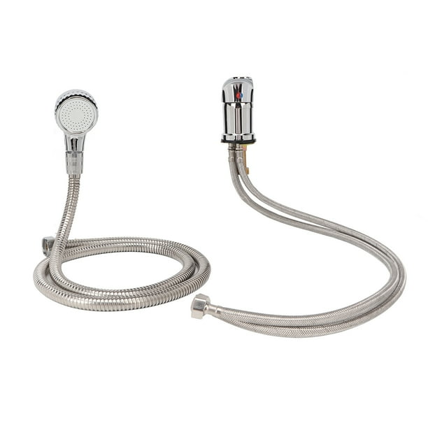 Kit de rociador y grifo para tazón de champú, grifo para cama de champú para salón Kit de rociador para grifo de tazón para champú de salón Kit de grifo de agua para salón Diseñado con precisión